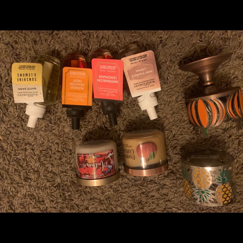 Wallflowers & candles